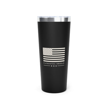 Tumbler with patriotic USA design